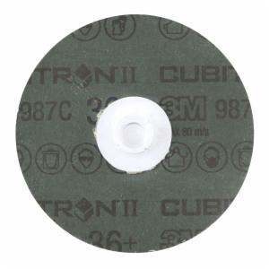 3M™ Cubitron II Roloc Fibre Disc 987C, 36+, TS, 4 in, Die RS400BB, 25/Carton, 100 ea/Caseimage