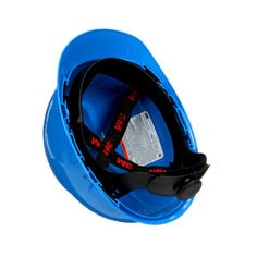 3M™ Hard Hat, 4-point ratchet suspension, H-703R, blue