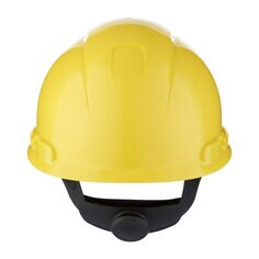 3M™ H700 Casco con ventilación y arnés de ruleta Amarillo (1 casco/bolsa)