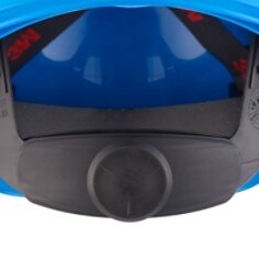 3M™ H700 Casco con ventilación y arnés de ruleta Azul (1 casco/bolsa)