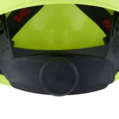 3M™ G3000 Schutzhelm G30NUV in Neongrün, belüftet mit Uvicator