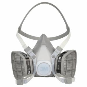 3M™ Half Facepiece Disposable Respirator Assembly 5201, Organic Vapor, Medium 12 EA/Caseimage