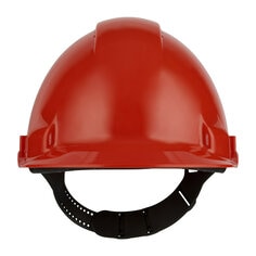 3M™ G3000 Schutzhelm G30CUR in Rot, belüftet mit Uvicator