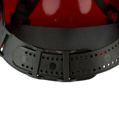 3M™ G3000 Schutzhelm G30CUR in Rot, belüftet mit Uvicator