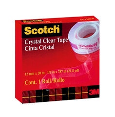7000505637 Cinta Adhesiva Scotch® Cristal  CC1220-B 12mm x 20 mts