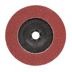 3M™ Cubitron™ II Flap Disc 967A is ideal for low to medium-high pressure applications on flat surfaces or outside edgework, especially in paint prep and stainless steel fabrication where final finish and gouge resistance are important.