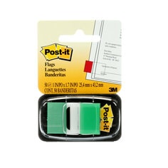 Post-it® Flags make it simple to mark, flag or highlight important information. Eye-catching, colourful 1 inch flags are easy to spot and have space to write on.