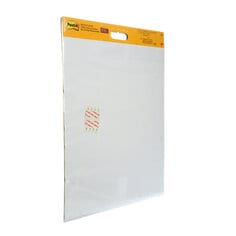 Post-it® Wall Pad, white, 20 in x 23 in, 20 sheets per pad