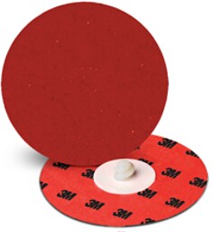 3M Cubitron II Roloc Durable Edge Disc, 984F Series, Precision Shaped Ceramic Tr Attachment