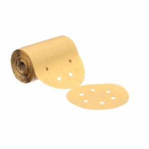 3M™ Stikit Gold Paper Disc Roll 216U, P180 A-weight, 6 in x NH, D/F 6HL, Die 600HZ, 175 discs per roll image 3M™ Stikit Gold Paper Disc Roll 216U, P180 A-weight, 6 in x NH, D/F 6HL, Die 600HZ, 175 discs per rollimage