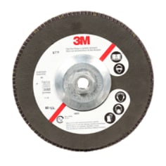3M(TM) Flap Disc 577F, T29 7 in x 5/8-11 60 YF-weight, 5/case