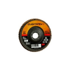 3M™ Cubitron™ II Flap Disc 967A T29 4inx5/8in 80+ Y-wt 10