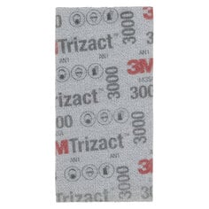 Trizact three-thousand grade sanding sheet