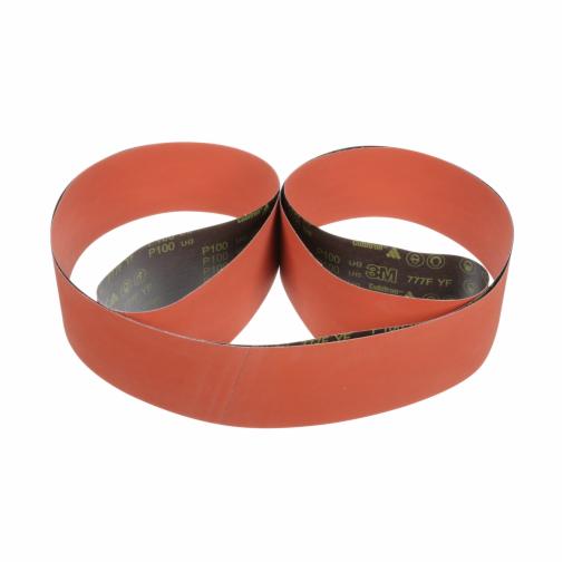 3M™ Cloth Belt, 777F, YF-weight, grade P100, 6 in x 264 in