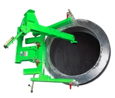 Side entry system for portable mount applications 8511233