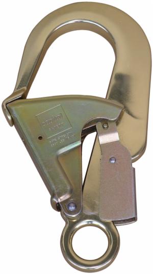 3M™ Double Locking Rebar Snap Hook 9502058, Aluminum, 3600 lb Gate, 2 1/4 in Throatimage