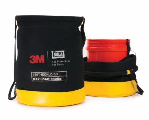 3M™ Spill Control 5-Gallon Safe Bucket with Hook and Loop Closure 1500135, 100 lb Capacity, Canvasimage