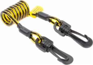 3M™ Clip2Clip Coil Tool Tether 1500059, 2 lb Capacity, 1.75 – 24 in, 10 ea/Packimage