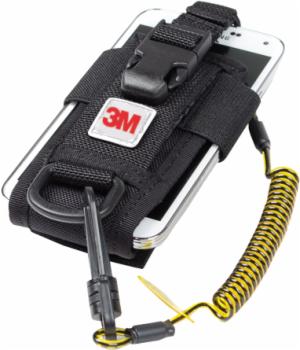 3M™ DBI-SALA Adjustable Radio/Cell Phone Holster, Clip2Loop Coil Tether, Micro D-Ring 1500089, 1 EAimage