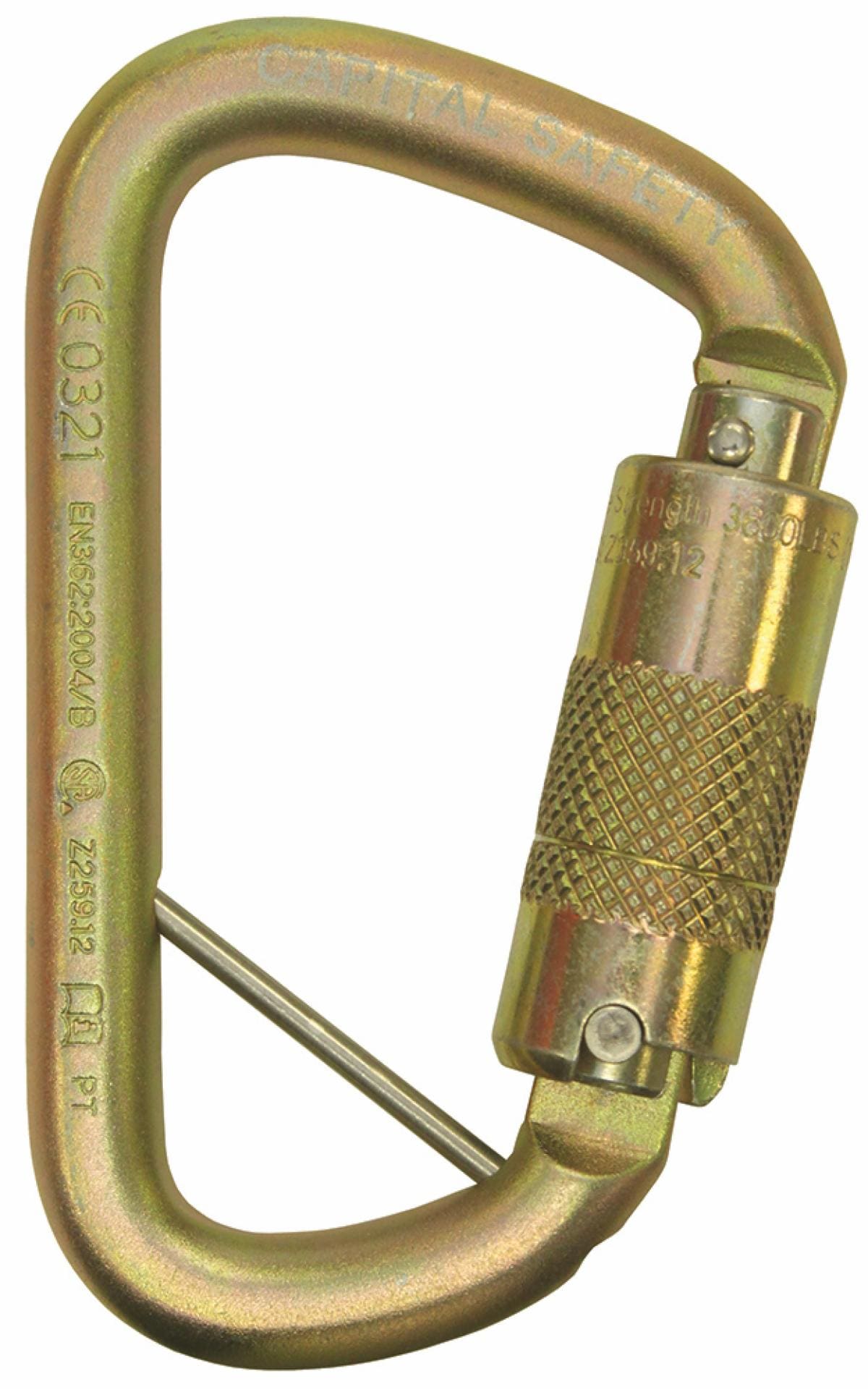 3M™ DBISALA® Triple Action Autolock Carabiner with Captive Eye R113