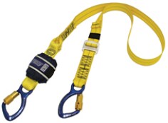 Force2 Single Tail Webbing Shock Absorbing Lanyard - Z11206161