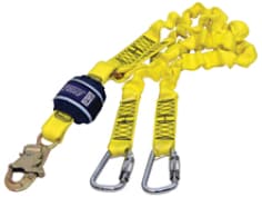 3M™ DBI-SALA® Force2™ Shock Absorbing Webbing Lanyard Z12170945E, Double Tail