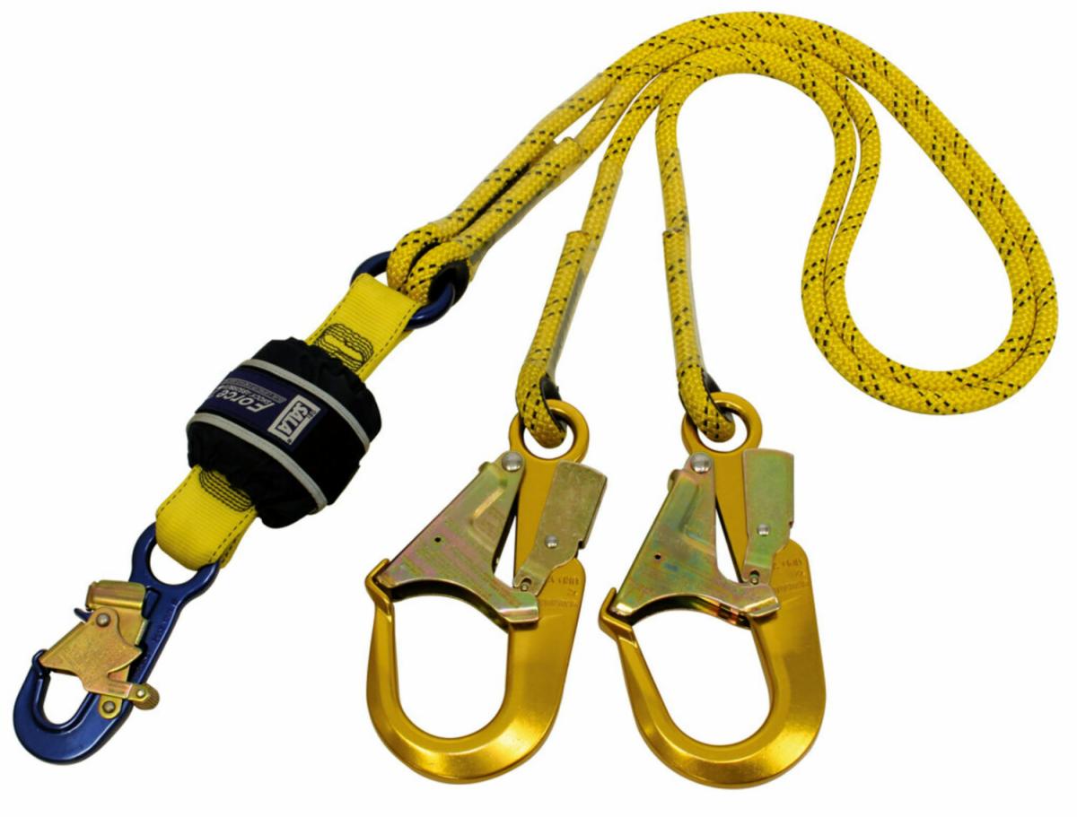 3M™ DBI-SALA® Force2™ Shock Absorbing Kernmantle Rope Lanyard with ...