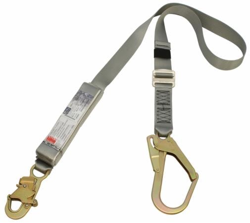 3M™ DBI-SALA® EZ-Stop™ Shock Absorbing Webbing Lanyard Z51200934, Single Tail