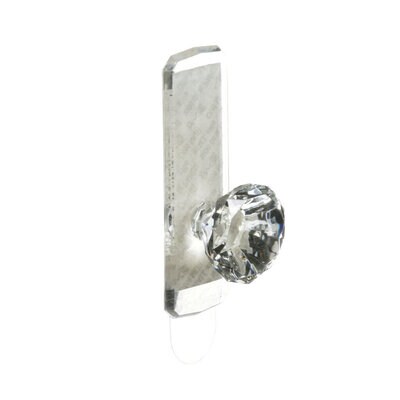 Command™ Medium Crystal Hook, 17095CLR-EF, clear