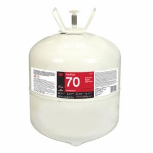 3M™ HoldFast 70, Cylinder Spray Adhesive, Clear, Large (Net Wt 27.3 lb), 1 Each/Caseimage