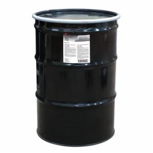 3M™ HoldFast 70 Adhesive, Clear, 55 Gallon Metal Closed Head (52 Gallon Net), Drumimage