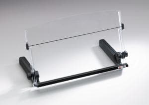 3M™ Adjustable In-Line Document Holder with Elastic Line Guide, Black, DH640image