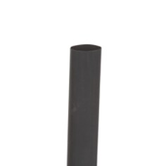 3M™ Heat Shrink Thin-Wall Tubing, FP-301, black, 1.27cmx121.92cm