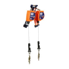 3M™ DBI-SALA® Nano-Lok™ Edge Twin-Leg Quick Connect Self Retracting Lifeline, Cable 3500232