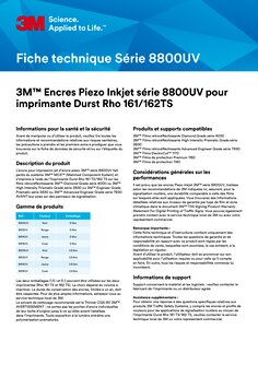 Fiche technique Série 8800