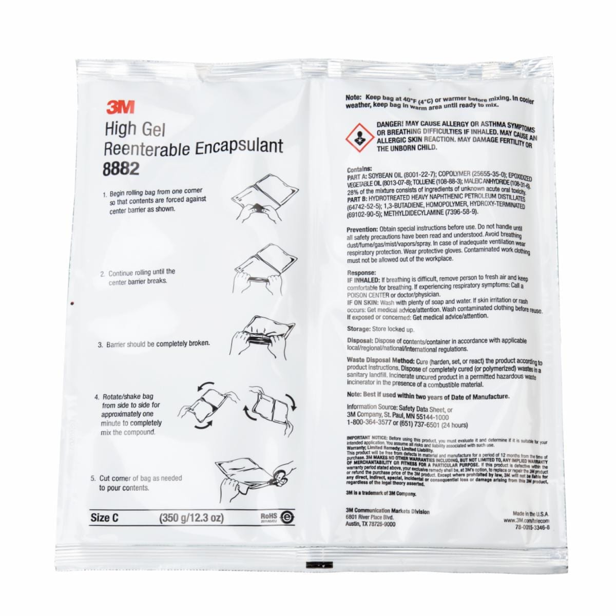 ™ 8882 High Gel Re-enterable Encapsulant