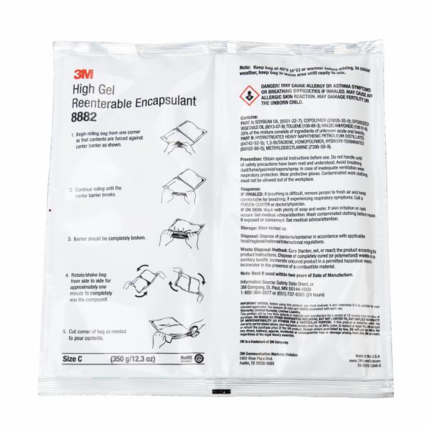™ 8882 High Gel Re-enterable Encapsulant