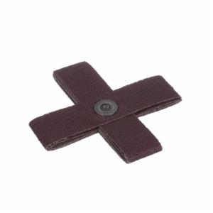 Standard Abrasives A/O Cross Pad 704000, 8 PLY, 4 in x 4 in x 1 in,1/4-20, 60, 25/Carton, 250 ea/Caseimage