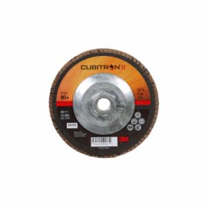 3M™ Cubitron II Flap Disc 967A, 80+, T27, 5 in x 5/8″-11, 10 ea/Caseimage