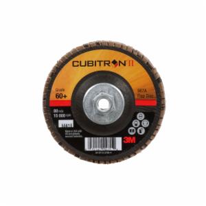 3M™ Cubitron II Flap Disc 967A, 60+, T29 Quick Change, 4 in x 3/8″-24, 10 ea/Case image 3M™ Cubitron II Flap Disc 967A, 60+, T29 Quick Change, 4 in x 3/8″-24, 10 ea/Caseimage