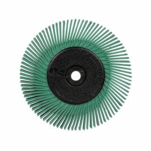 Scotch-Brite Radial Bristle Brush, 6 in x 1/2 in x 1 in 50 With Adapter, 5 ea/Case image Scotch-Brite Radial Bristle Brush, 6 in x 1/2 in x 1 in 50 With Adapter, 5 ea/Caseimage