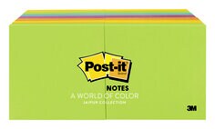 654-14AU Post-it® Notes, Jaipur colors