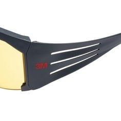 3M™ SecureFit™ 600 Gafas de Seguridad, Montura gris, Scotchgard™ Anti-empañamiento, Lente ambar, SF603SGAF, 20 unid/caja