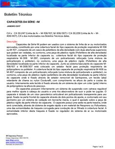 Boltim Técnico - Capacetes da Série M 