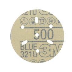 3M™ Hookit Blue Abrasive Disc Multi-hole, 36153, 3 in, 600