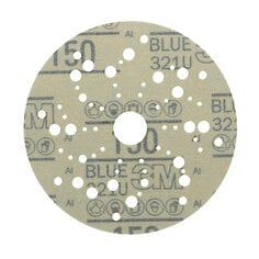 3M™ Hookit Blue Abrasive Disc Multi-hole, 36161, 5 in, 180