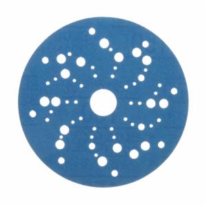3M™ Hookit Blue Abrasive Disc 321U, 36160, 5 in, 150, Multi-hole, 50 Discs/Carton, 4 Cartons/Caseimage