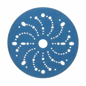3M™ Hookit Blue Abrasive Disc 321U, 36175, 6 in, 150, Multi-hole, 50 Discs/Carton, 4 Cartons/Caseimage