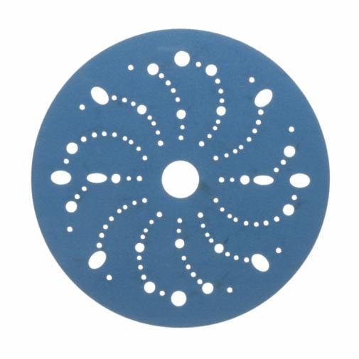 3M™ Hookit Blue Abrasive Disc Multi-hole, 36181, 6 in, 400