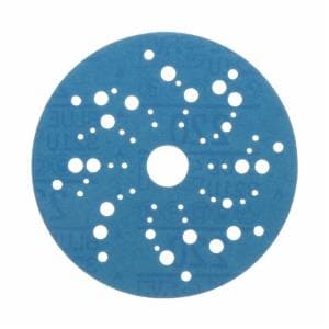3M™ Hookit Blue Abrasive Disc 321U, 36163, 5 in, 240 grade, Multi-hole, 50 discs per carton, 4 cartons per caseimage